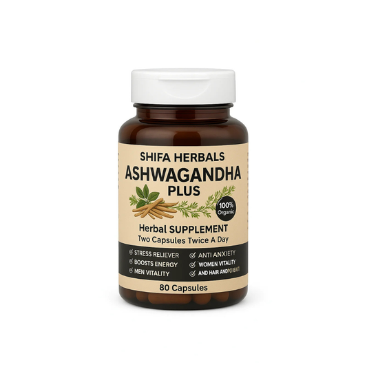 Ashwagandha Plus – Natural Stress & Energy Support