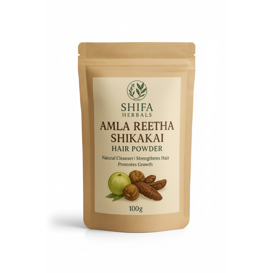 Amla Reetha Shikakai Hair Powder | Natural Hair Care