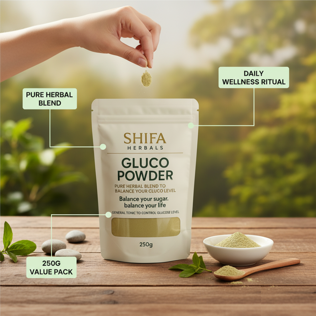 Gluco Powder – Organic Blood Sugar Support Blend (250g)