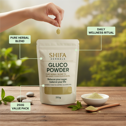 Gluco Powder – Organic Blood Sugar Support Blend (250g)