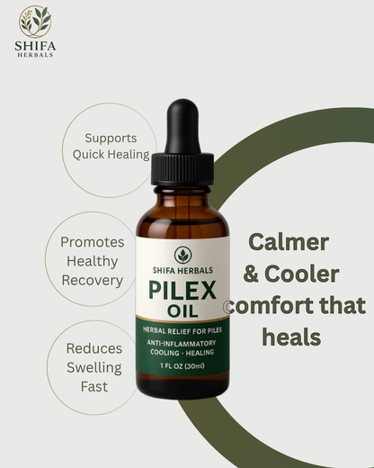 Pilex Oil – Herbal Relief for Piles | Shifa Herbals