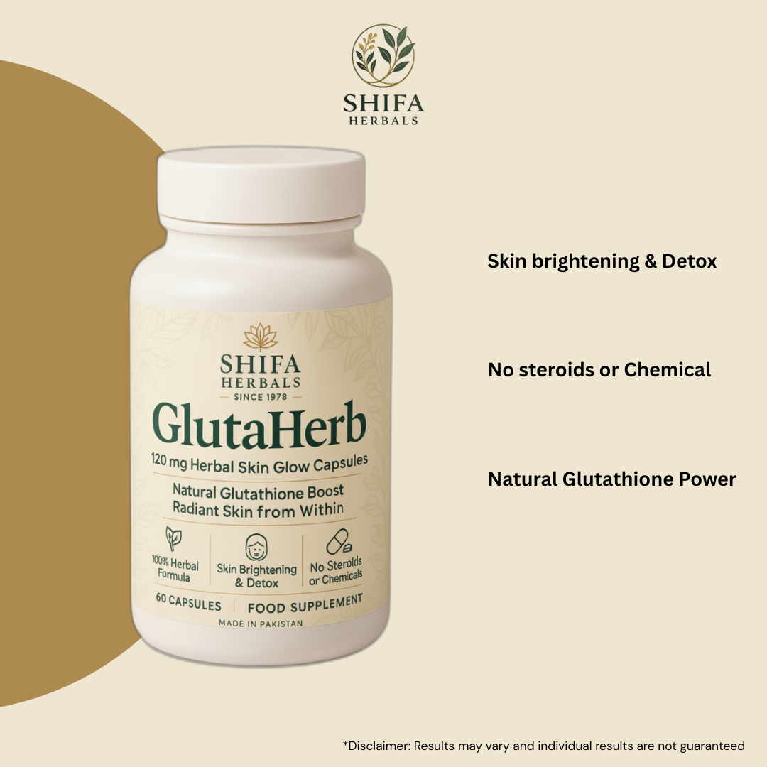GlutaHerb – Herbal Skin Glow Capsules (120 mg)