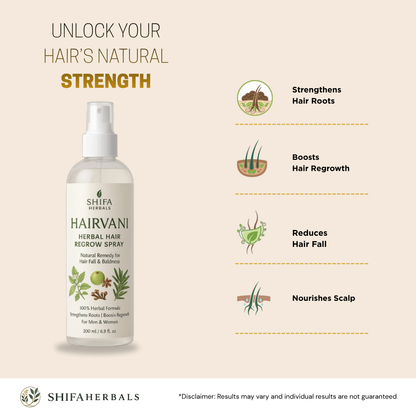 Hairvani Herbal Hair Regrow Spray