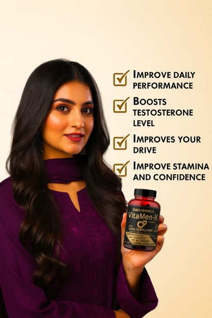 Vitamen-X | Men’s Vitality, Energy & Inner Power and Strength Herbal Supplement ,