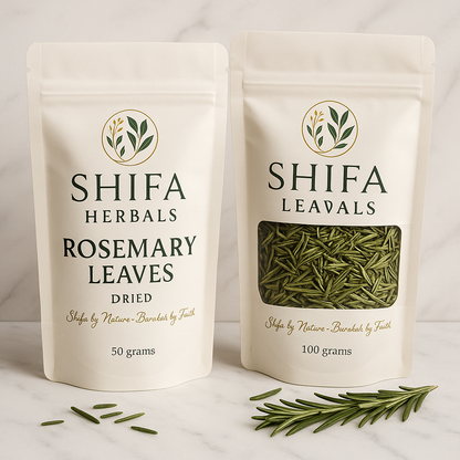 Rosemary Leaves by Shifa Herbals – 100% Pure Herbal Leaves for Hair, Memory & Wellness (100g | 250g)

Natural Herbal Rosemary for Hair Growth, Brain Health & Daily Wellness
